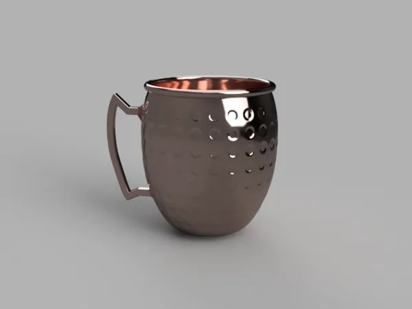 Gobelet Moscow Mule décoratif