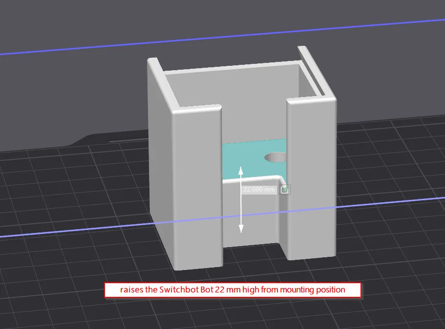 Switchbot Bot Mount Doorbell without support :) by William - MakerWorld