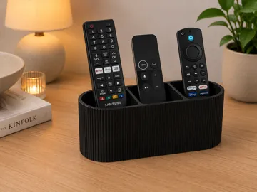 Organizador: Parametric Fluted Remote Control Organizer — vista de referencia 4