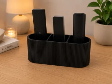 Organizador: Parametric Fluted Remote Control Organizer — vista de referencia 3