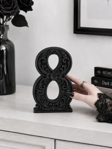 Estante o repisa: Goth Baroque Number 8 Floral Shelf & Home Decor — vista de referencia 2