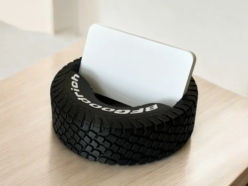 Mud Terrain Business Card Holder