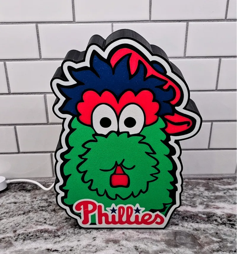 Philadelphia Baseball Phanatic Light Box.