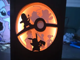pokemon light box