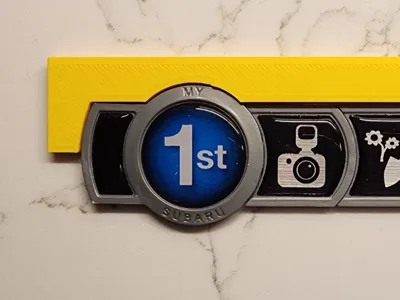 Subaru Badge of Ownership Template/Alignment Tool