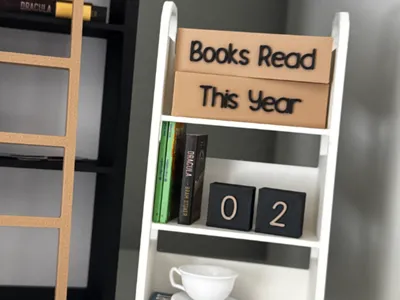 Books Read This Year counter