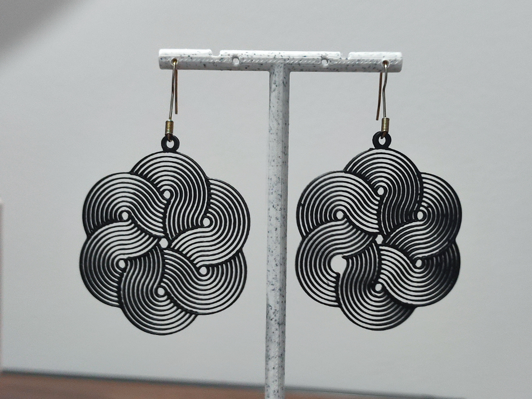 Aretes Roseta Cósmica