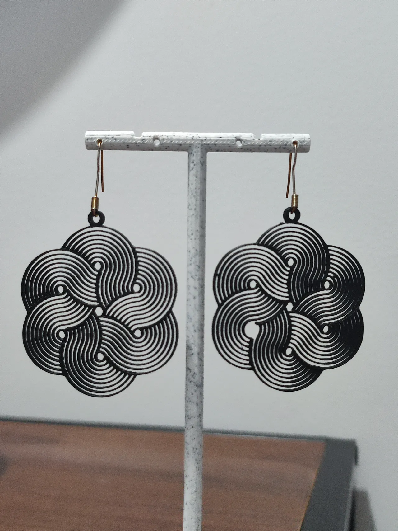 Aretes Roseta Cósmica view 3