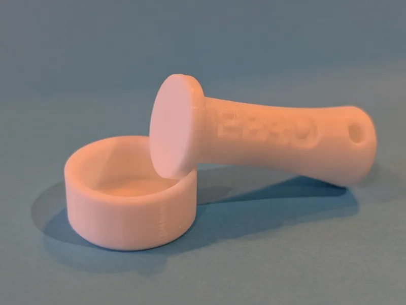 Customizable Stamp with Lid (Parametric)