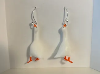 Goose Earrings