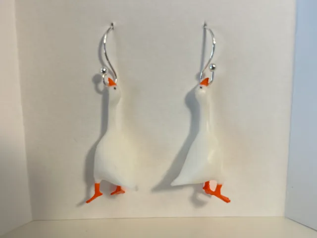 Goose Earrings