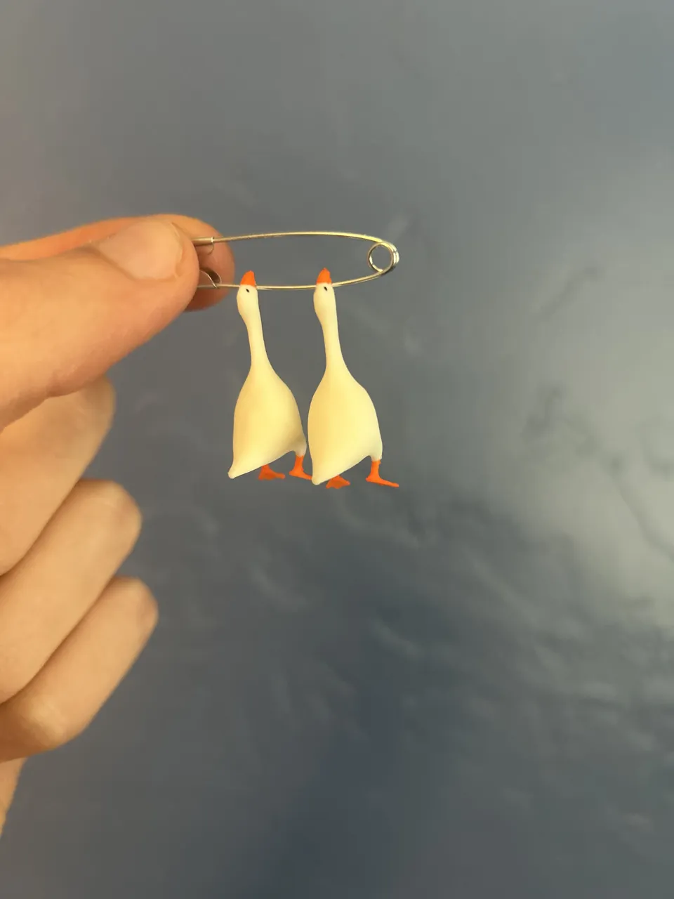 Goose Earrings view 2