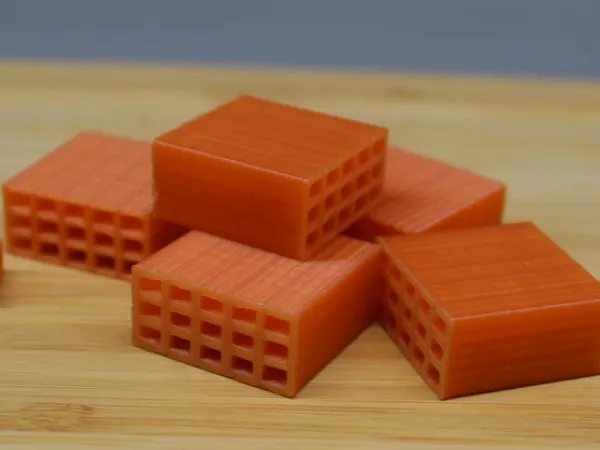 Miniature Bricks Scale 1/10