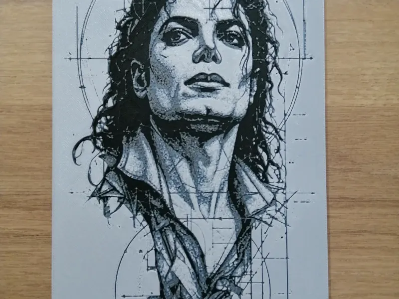 hueforge mickael jackson 