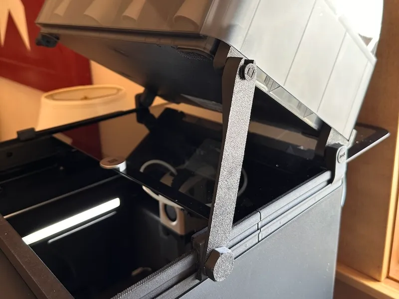 AMS Glass Slider Riser V6 Support Arm