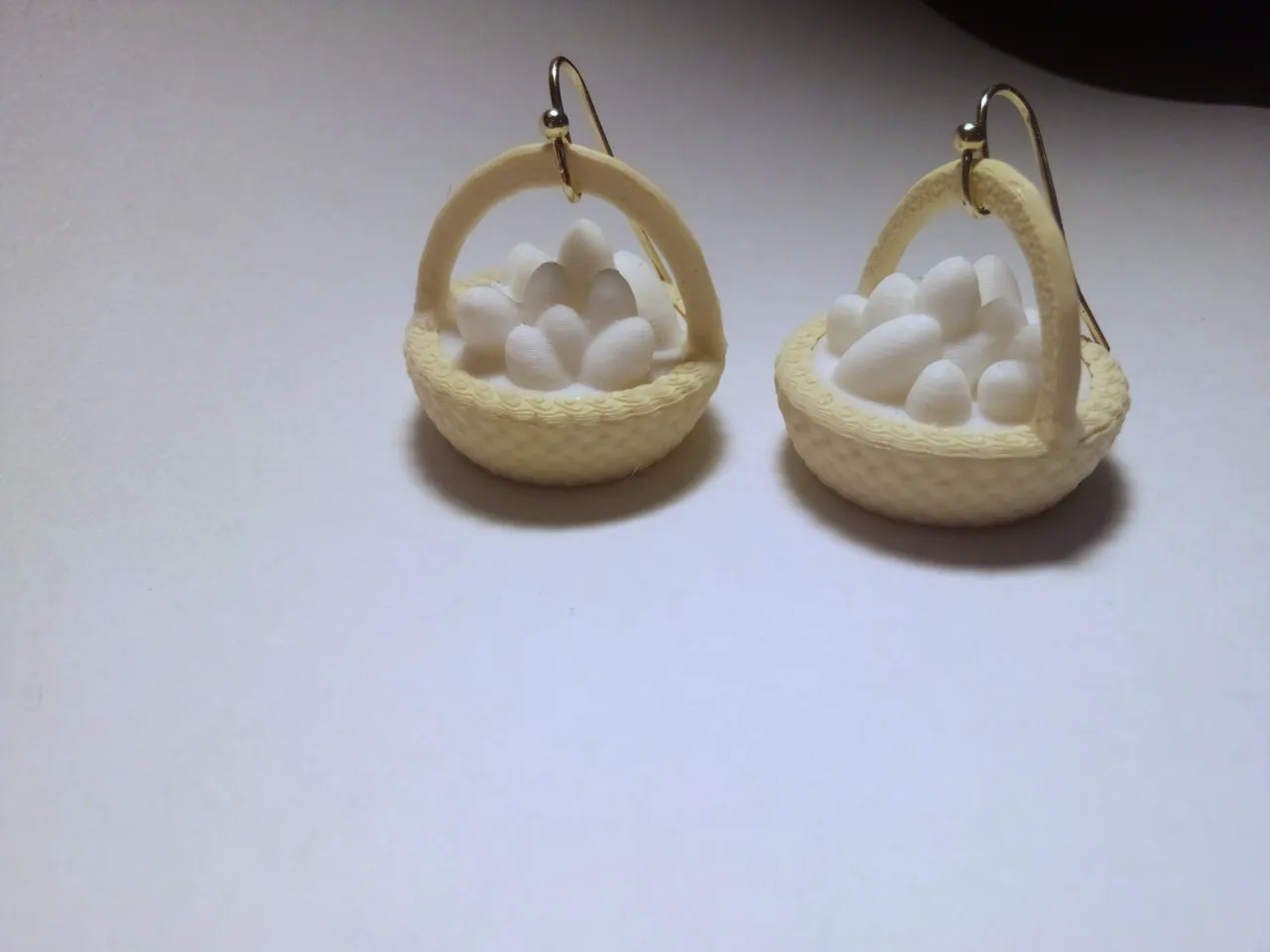 Easter Basket Earrings view 3