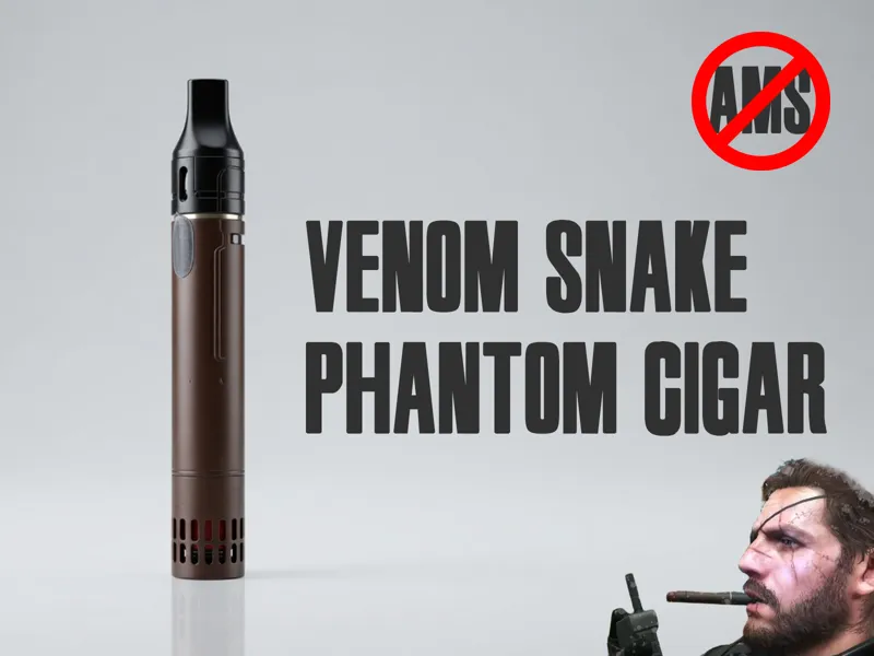 Phantom Cigar Venom Snake Prop Replica (MGS V)
