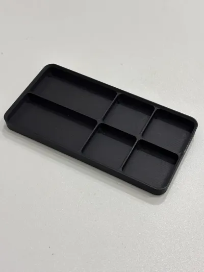 [Stackable 2 large + 4 small compartments desktop organizer] Stores ...