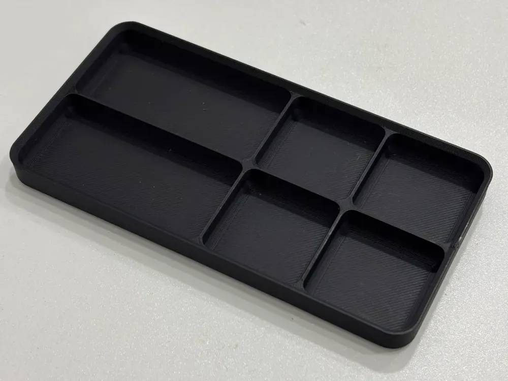 [Stackable 2 large + 4 small compartments desktop organizer] Stores ...