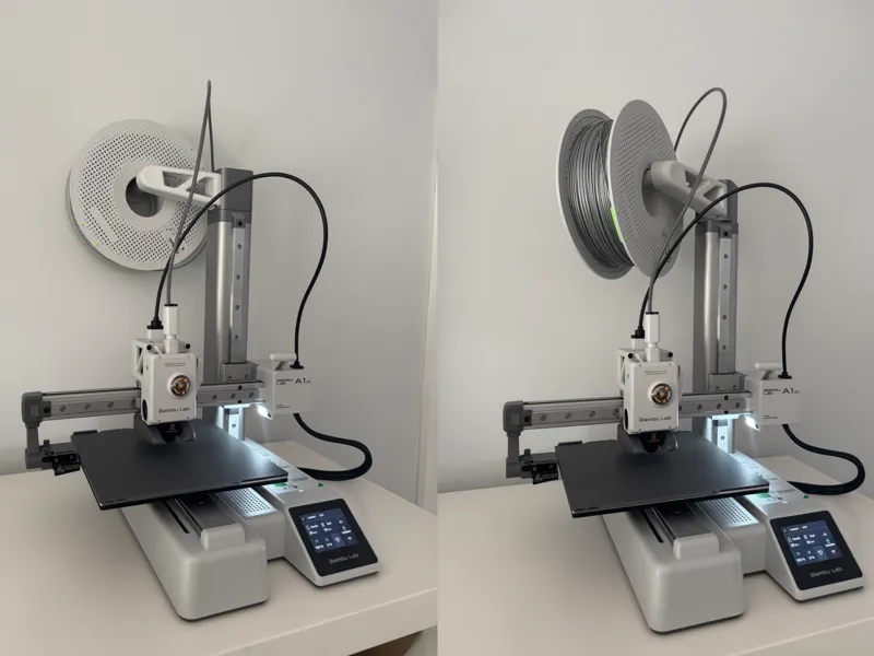 Rotating spool holder for A1 mini