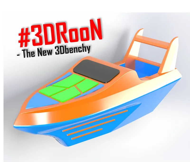 #3DRooN - Bambu Lab XYZ - The New 3Dbenchy