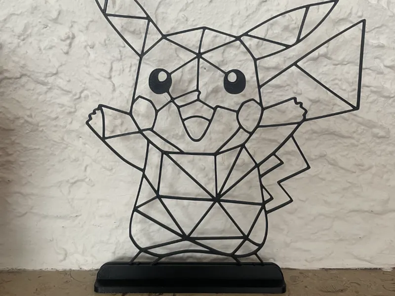 Pikachu line art