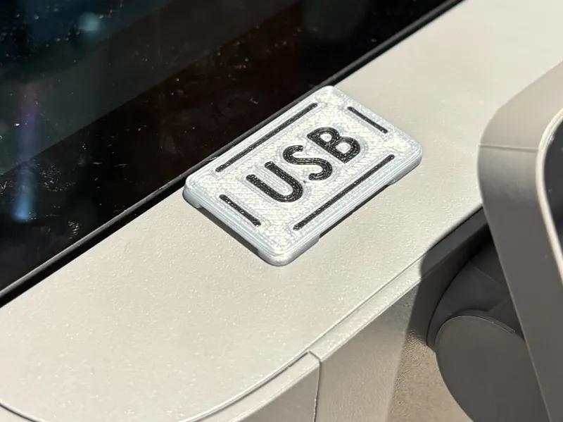 Bambu Lab P2S USB Port Dust Cove