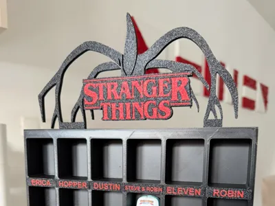 Stranger things - kinder joy display stand
