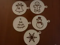 Pochoirs café de Noël - Cappuccino — photo 2