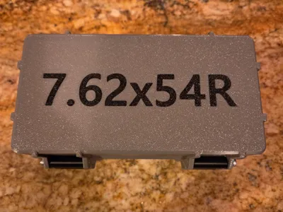 7.62x54R 50rnd Ammo Box