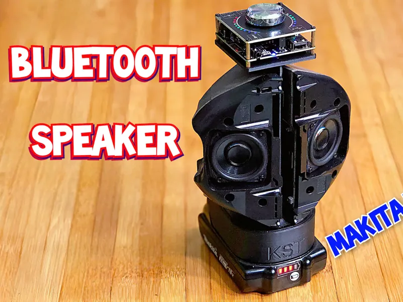 DIY Bluetooth Speaker with Makita Battery
