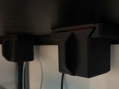 Under-Shelf Poop Collector Bin