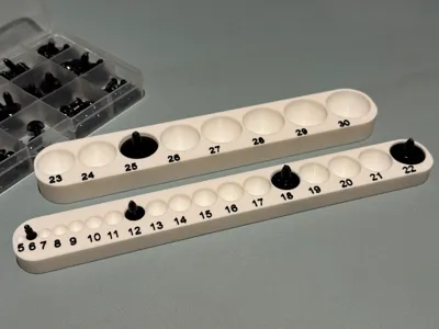 Sphere gauge 23mm to 30mm