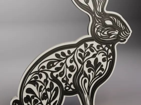 Bunny Stand Decoration