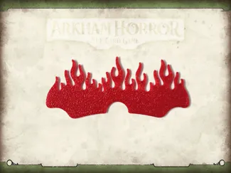 Arkham Horror lcg Flames Token