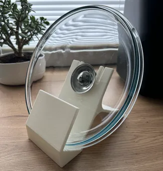 Pan and pot lid holder