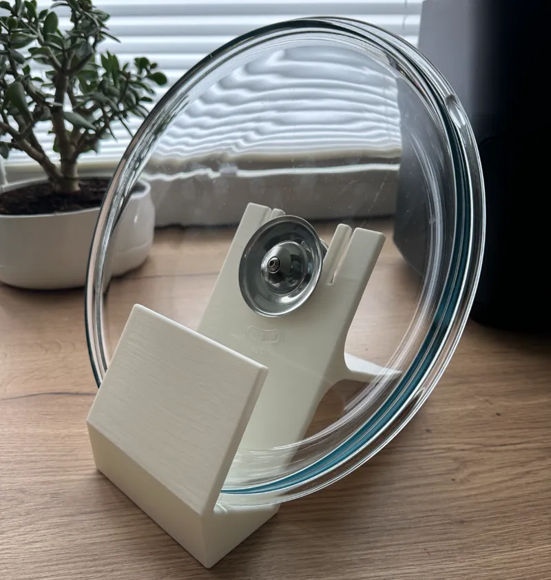 Pan and pot lid holder