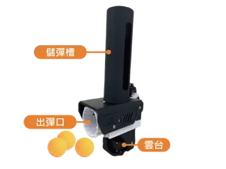 乒乓球發射器 table tennis launcher (PP_GUN)