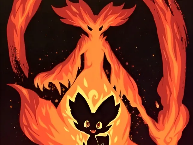Delphox Hueforge