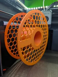 0.28mm layer, 2 walls, 15% infill (sticker spot)