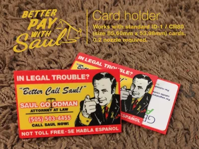 Better Pay With Saul - Credit Card Holder