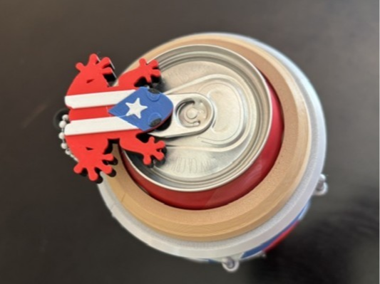 Puerto Rico Coqui Flag Soda Opener - 1