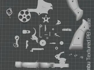 Revolver toy gun