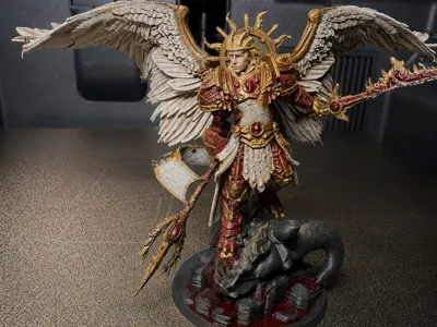Winged Angelic Primarch Inspired Sanguinius