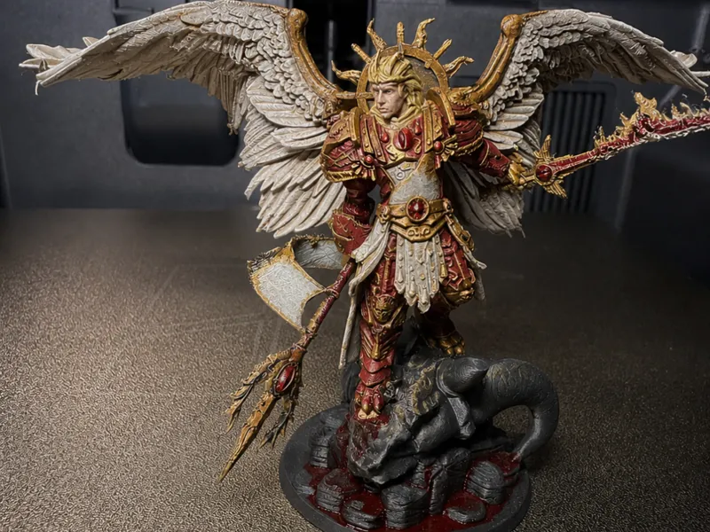 Winged Angelic Primarch Inspired Sanguinius