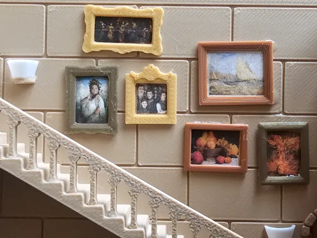 Harry Potter Hogwarts Book Nook Painting Frames