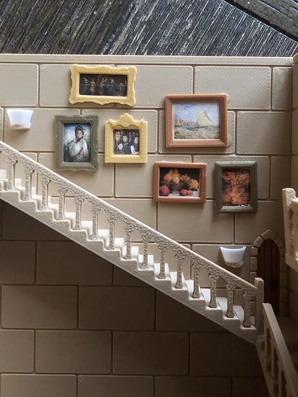 Harry Potter Hogwarts Book Nook Painting Frames view 2