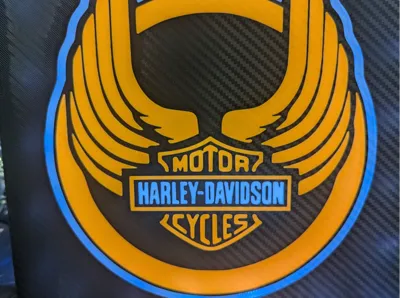 Harley Davidson LED Light Box