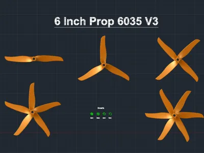 6 inch Propellers