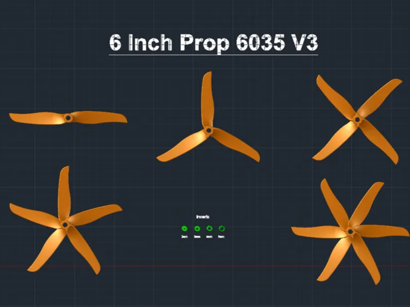 6 inch Propellers